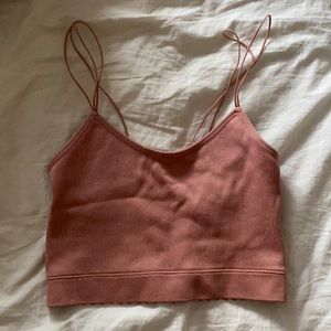 rose pink tank top